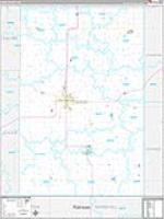 Gage, Ne Carrier Route Wall Map