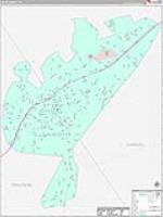 Galax, Va Carrier Route Wall Map