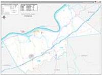Gallatin, Ky Carrier Route Wall Map