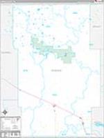 Garden, Ne Wall Map Zip Code