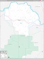 Garfield, Wa Carrier Route Wall Map