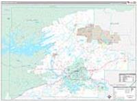 Garland, Ar Carrier Route Wall Map