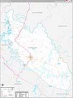 Garrard, Ky Wall Map Zip Code