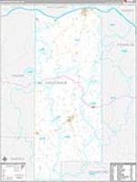 Gasconade, Mo Carrier Route Wall Map