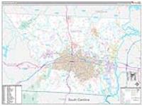 Gaston, Nc Carrier Route Wall Map