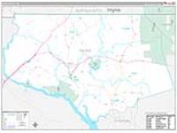 Gates, Nc Carrier Route Wall Map