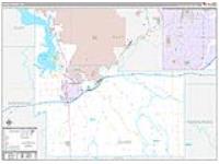 Geary, Ks Carrier Route Wall Map