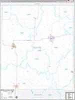 Gentry, Mo Carrier Route Wall Map