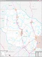 Gibson, Tn Carrier Route Wall Map