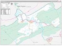 Giles, Va Wall Map Zip Code
