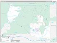 Gilpin, Co Carrier Route Wall Map