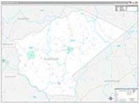 Glascock, Ga Carrier Route Wall Map