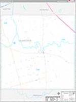 Glasscock, Tx Carrier Route Wall Map