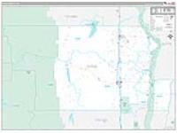 Glenn, Ca Carrier Route Wall Map