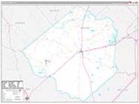 Goliad, Tx Carrier Route Wall Map
