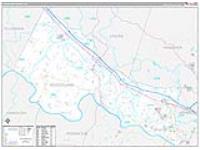 Goochland, Va Carrier Route Wall Map