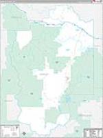 Granite, Mt Carrier Route Wall Map