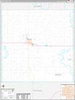 Grant, Ks Carrier Route Wall Map