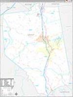 Grant, Ky Carrier Route Wall Map