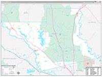 Grant Parish (), La Carrier Route Wall Map