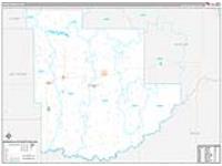 Grant, Nd Wall Map Zip Code