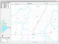 Grant, Ok Carrier Route Wall Map