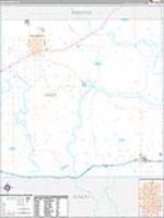 Gray, Tx Carrier Route Wall Map