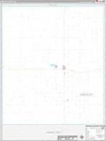 Greeley, Ks Carrier Route Wall Map