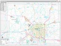 Greene, Mo Carrier Route Wall Map