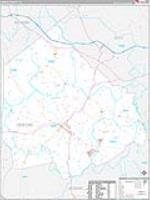 Greene, Nc Carrier Route Wall Map