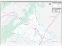 Greene, Va Carrier Route Wall Map