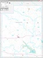 Greenwood, Ks Carrier Route Wall Map