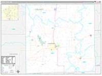 Grundy, Mo Carrier Route Wall Map