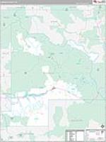 Gunnison, Co Carrier Route Wall Map