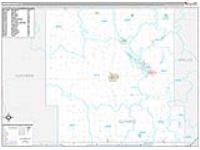 Guthrie, Ia Wall Map Zip Code
