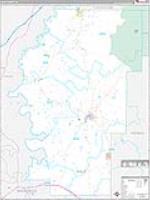 Hale, Al Carrier Route Wall Map