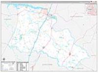 Halifax, Nc Carrier Route Wall Map