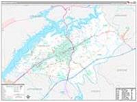 Hamblen, Tn Carrier Route Wall Map