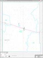 Hamilton, Ks Carrier Route Wall Map