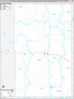 Hand, Sd Wall Map Zip Code