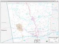 Haralson, Ga Carrier Route Wall Map