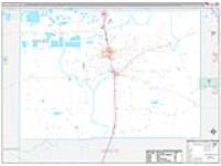 Hardee, Fl Carrier Route Wall Map