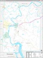 Hardin, Tn Carrier Route Wall Map