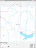 Harlan, Ne Carrier Route Wall Map