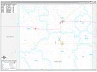 Harper, Ks Carrier Route Wall Map