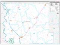 Harrison, Ia Wall Map Zip Code