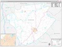 Harrison, Ky Wall Map Zip Code