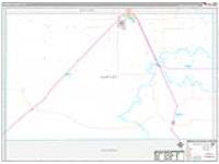 Hartley, Tx Carrier Route Wall Map