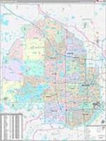 Hennepin, Mn Wall Map Zip Code