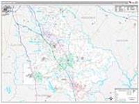 Henry, Ga Carrier Route Wall Map